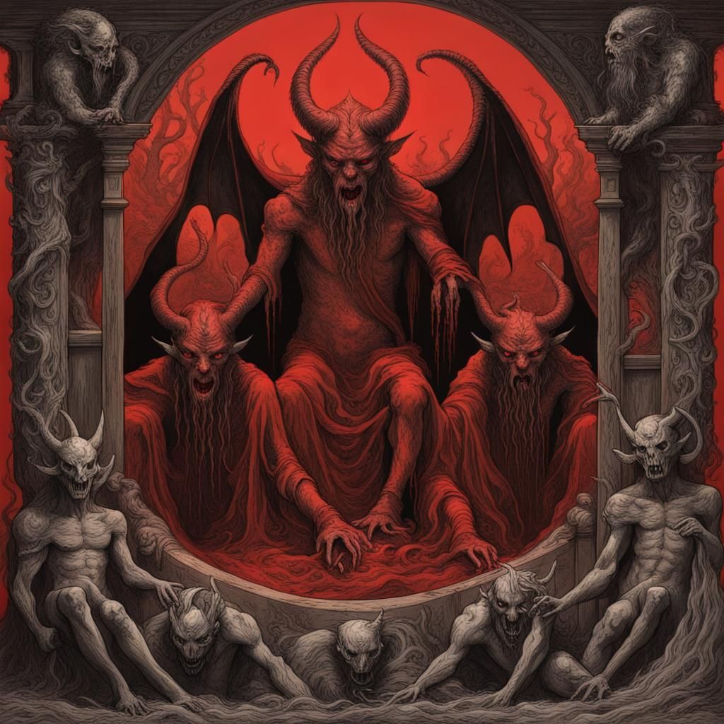 Demonic Celtic Horror in Black Metal Style