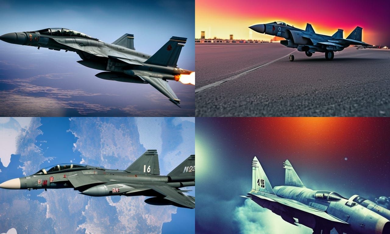 F-14 vs. Mig-25 in Cinematic Photography