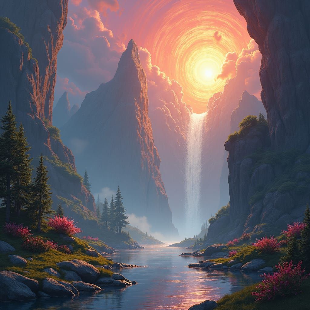 Fantastical Matte Painting in Unreal Engine 5