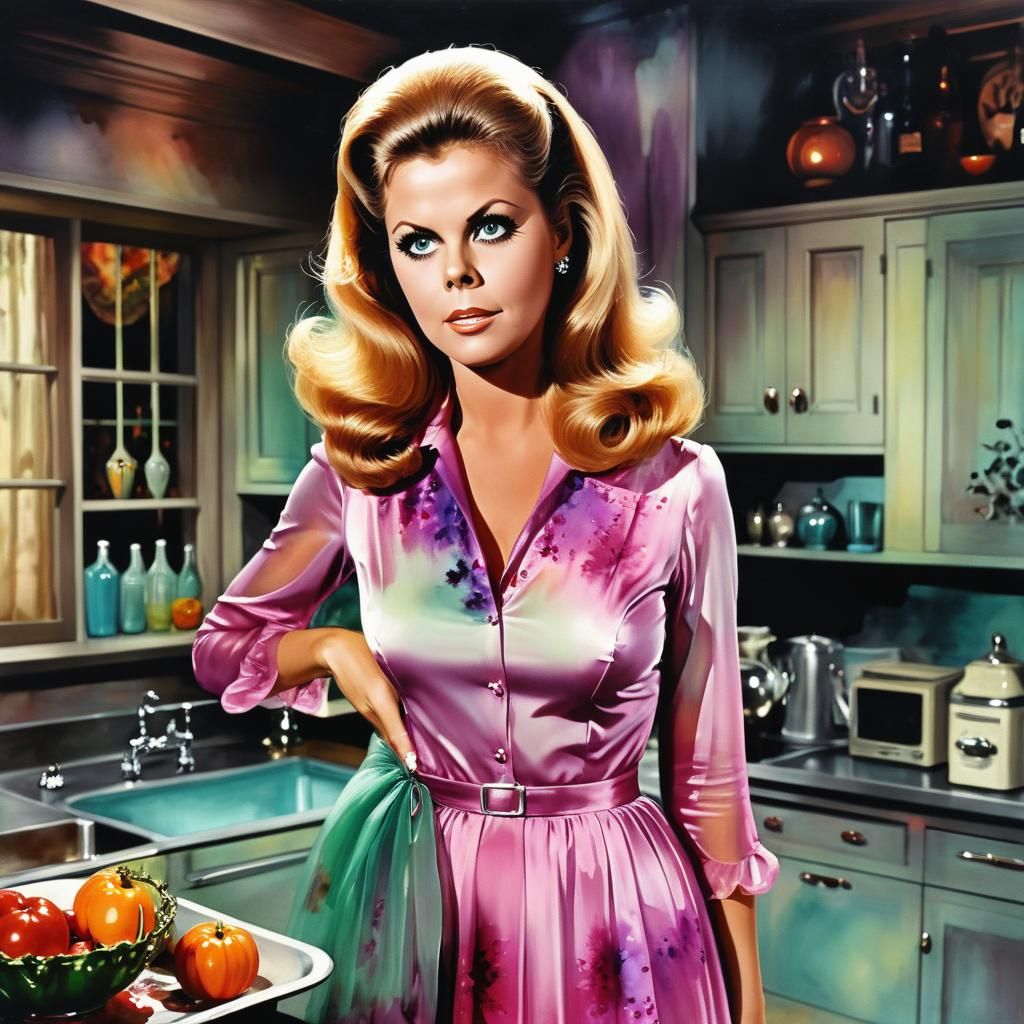 1964's Samantha Stephens from the tv show "Bewitched"