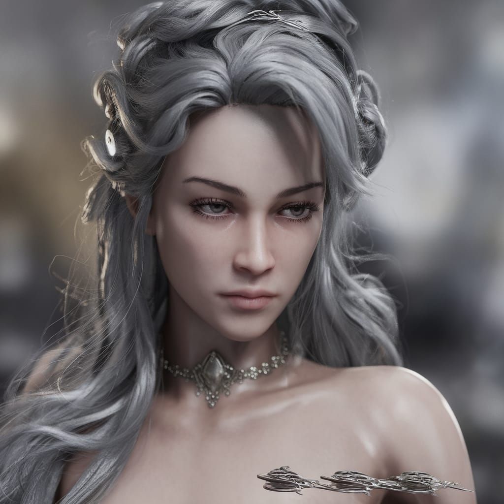 Dramatic Portrait with Dynamic Lighting in Unreal Engine 5