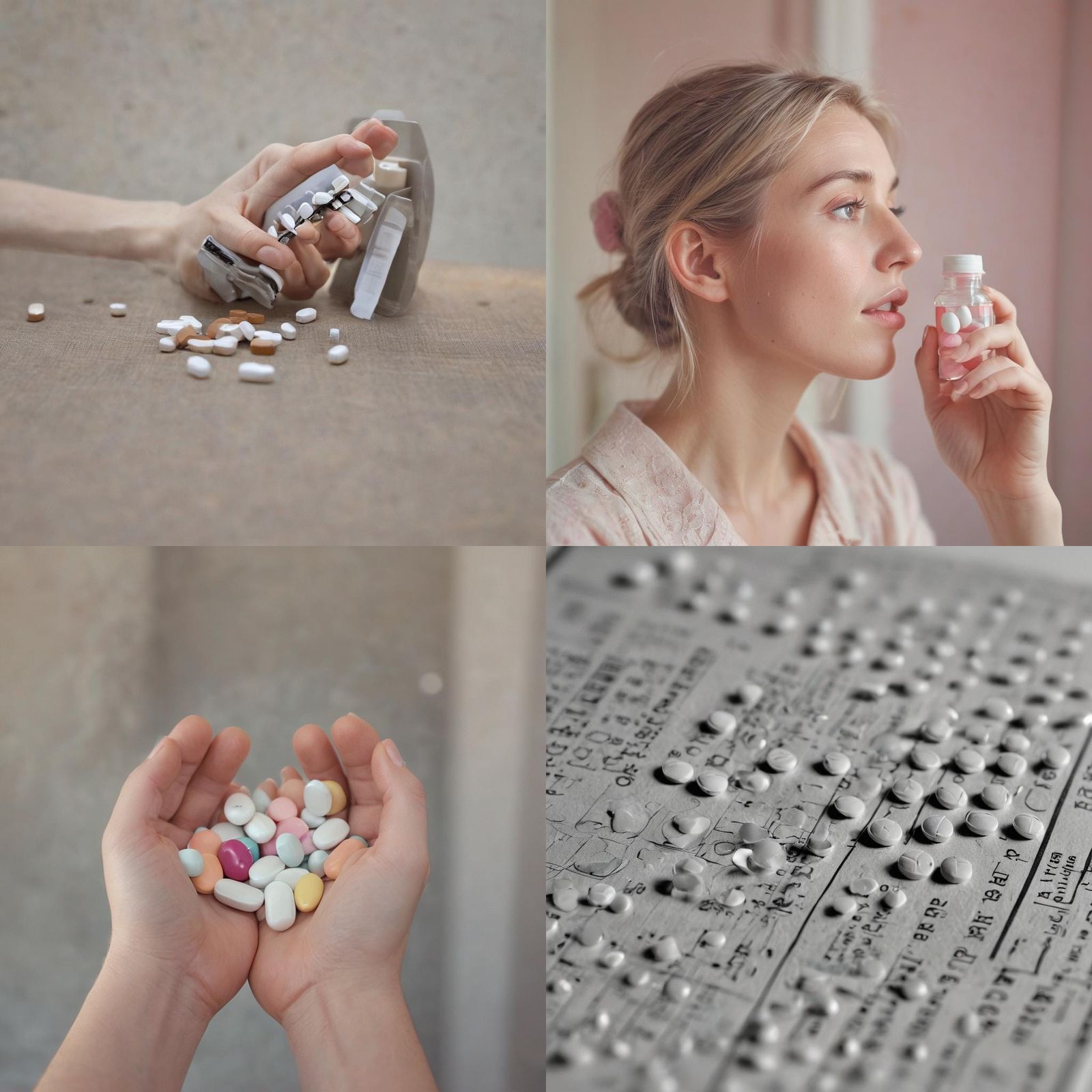 Pills and Medication: Mental Health Concept