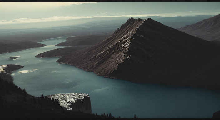 Cinematic Masterpiece in 35mm Film Style