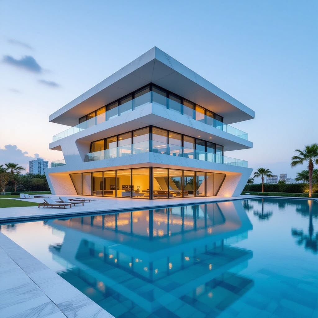 A very beautiful building,