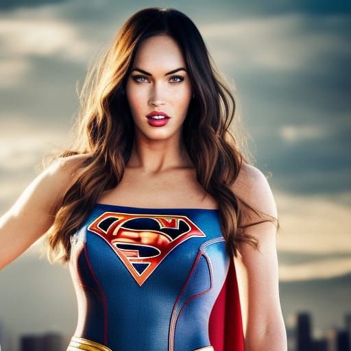 Megan Fox as Supergirl: Professional Photography