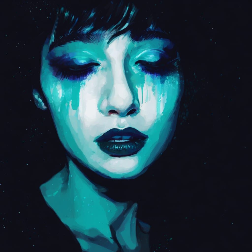 Neo-Dapper Woman Character Sheet in Speed Paint Style