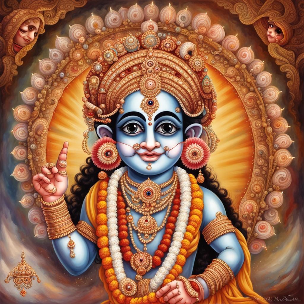 AI Image of Jagannath Mahaprabhu