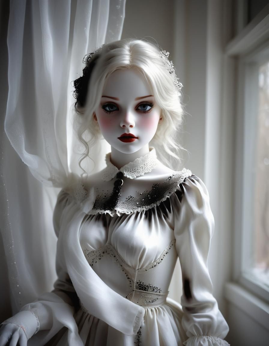 Silk Dollequin in Winter Light