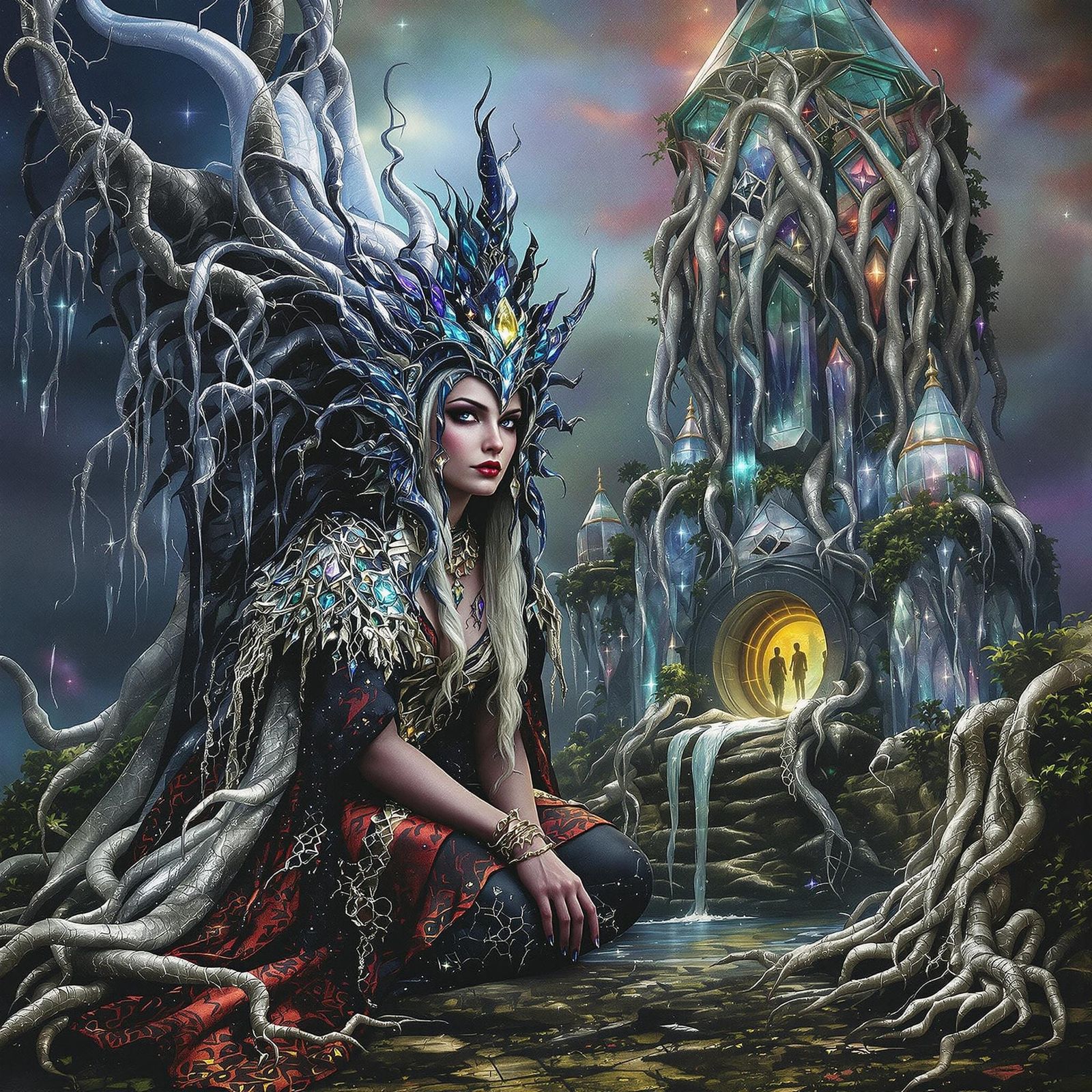 Baba Yaga's playhouse.