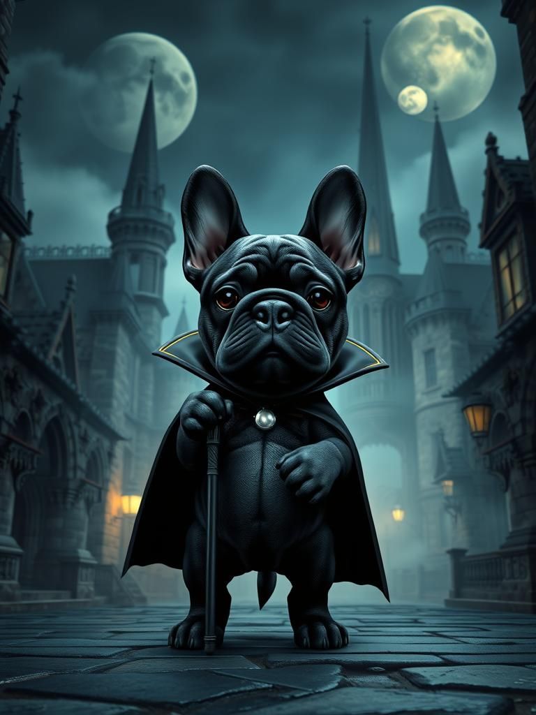 Vampire Frenchie
