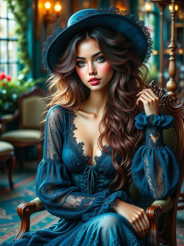 vintage lady