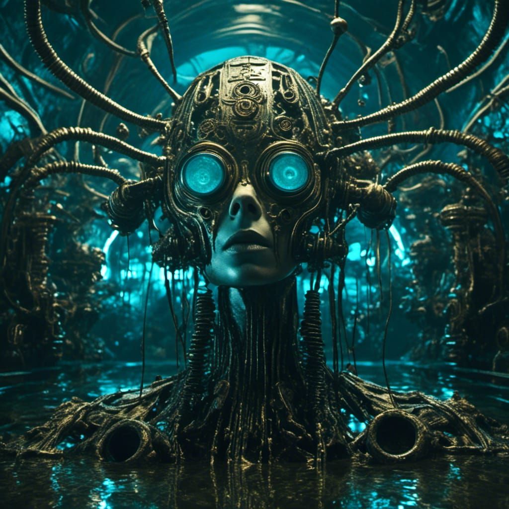 Trapped in a Cryptic Mechanism: Surrealist Dreamscape