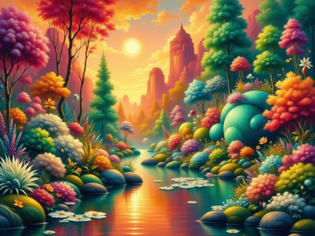 A fantastic landscape