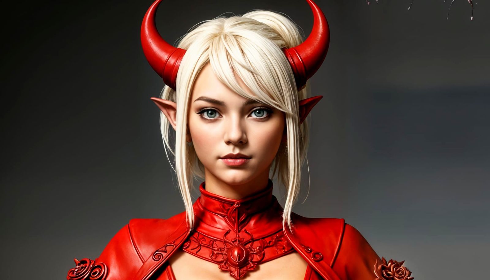 Crimson horned heiress