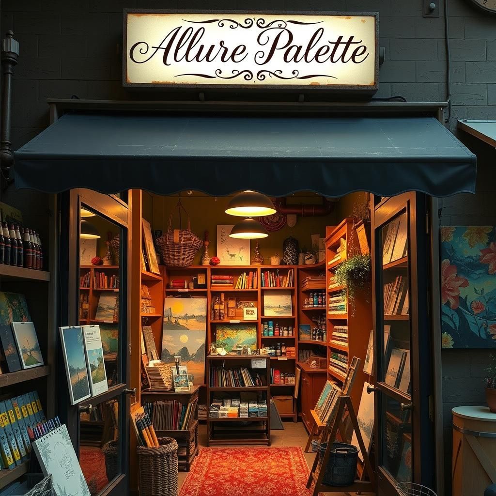 Charming Art Supply Store Inspired by Beatrix Potter