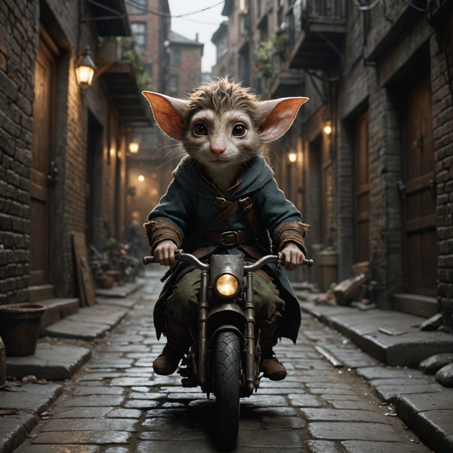 Elfling's Escape: A Cinematic Alley Ride