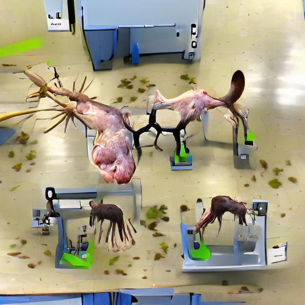 Hyperrealistic Animal Hybrid Experiment Gone Wrong