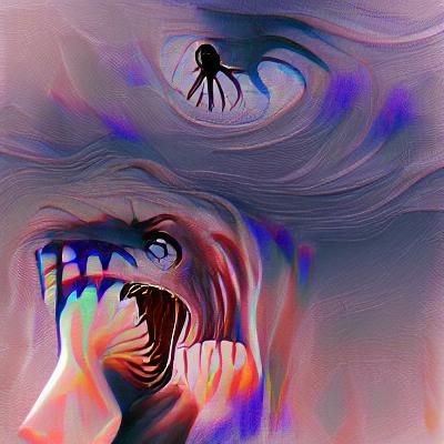 Abstract Depiction of Fear