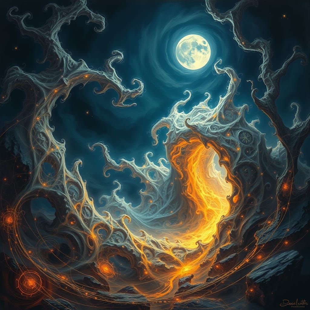 Ethereal Time Warp Concept Art