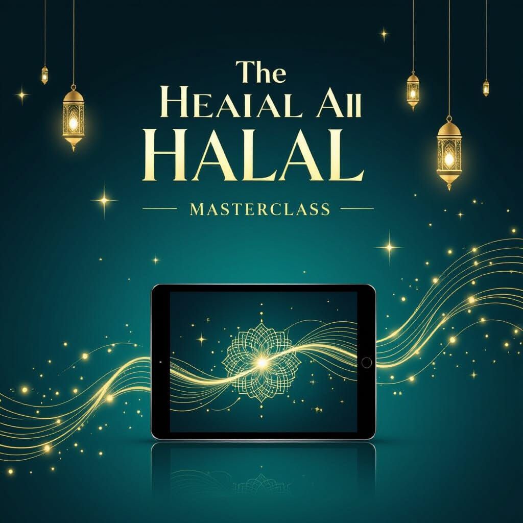 Halal AI Income Masterclass: Digital Design