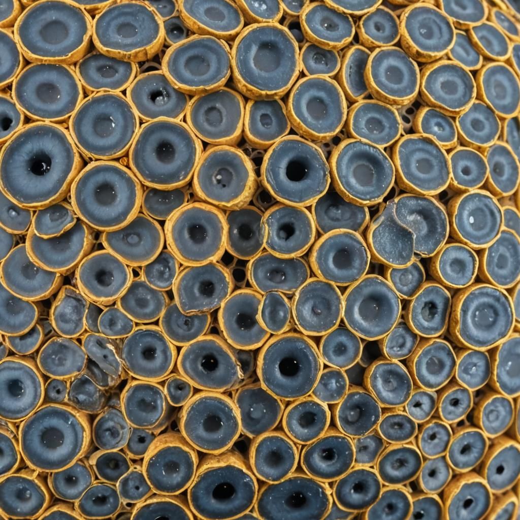 Extreme Close-up Image Generated by AI