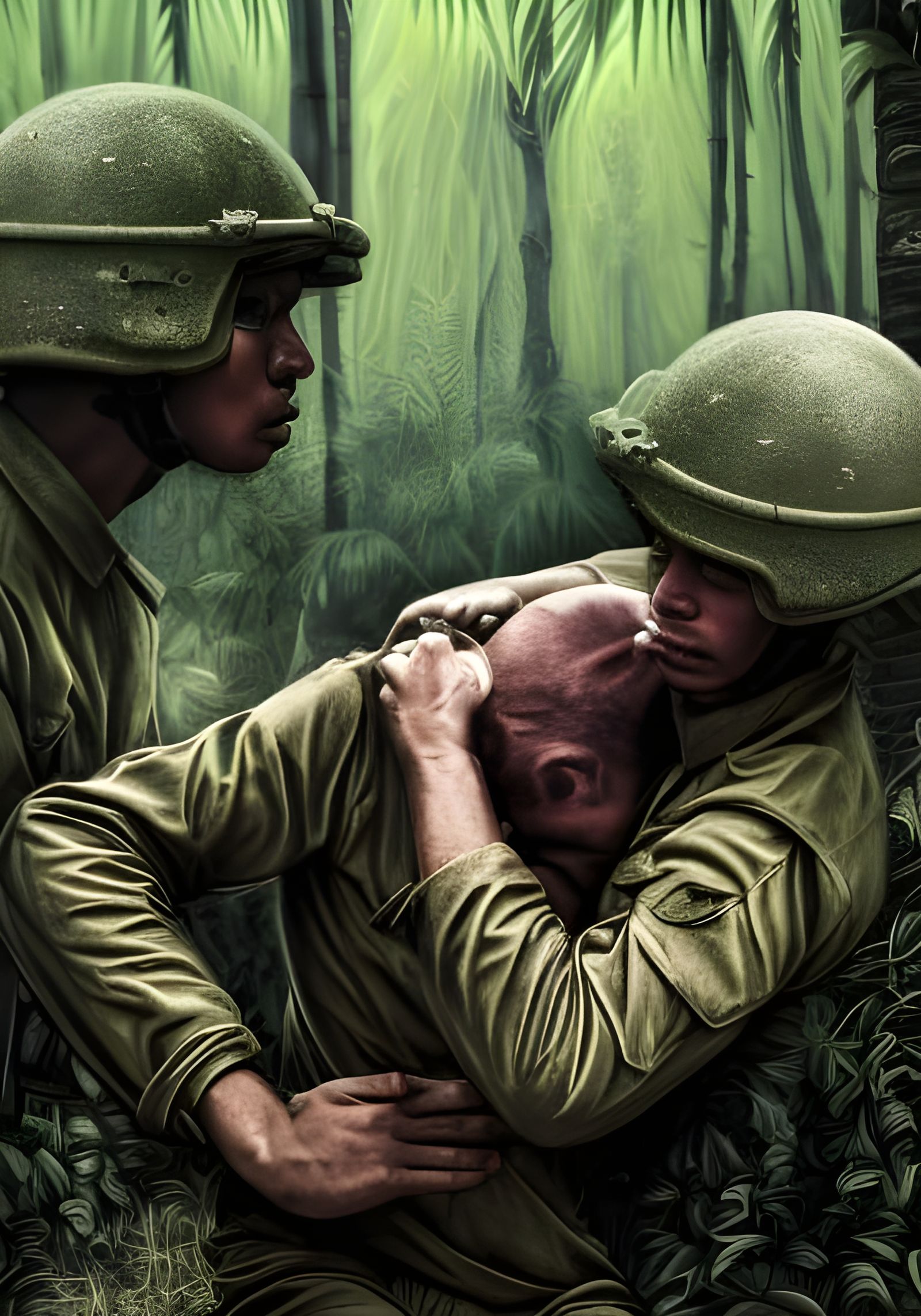 Vietnam War: Soldier's Burden in the Jungle