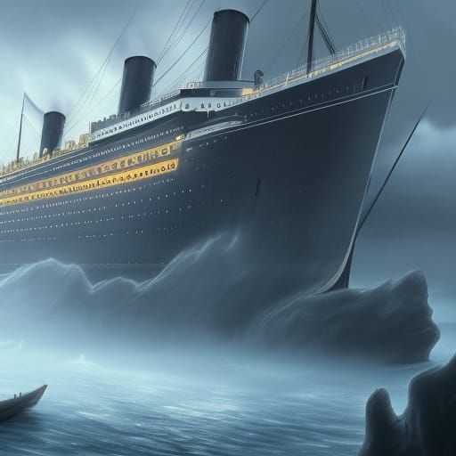 Titanic: Detailed Matte Painting in Deep Color
