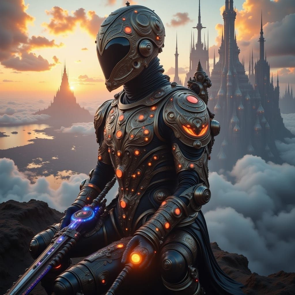 Re-imagined... a futuristic look of Lapu-lapu, the valiant Filipino hero