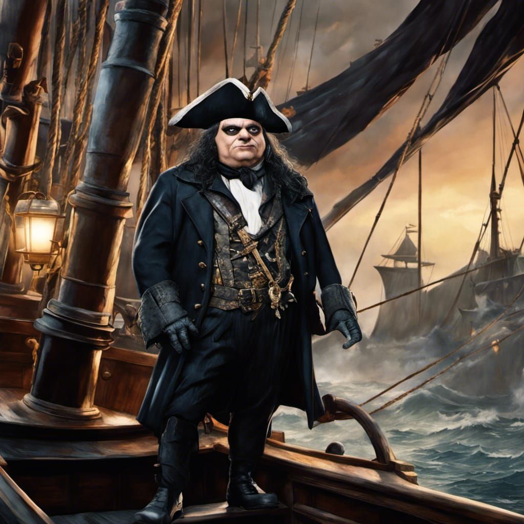 The Penguin Oswald Cobblepot, as a Pirate.