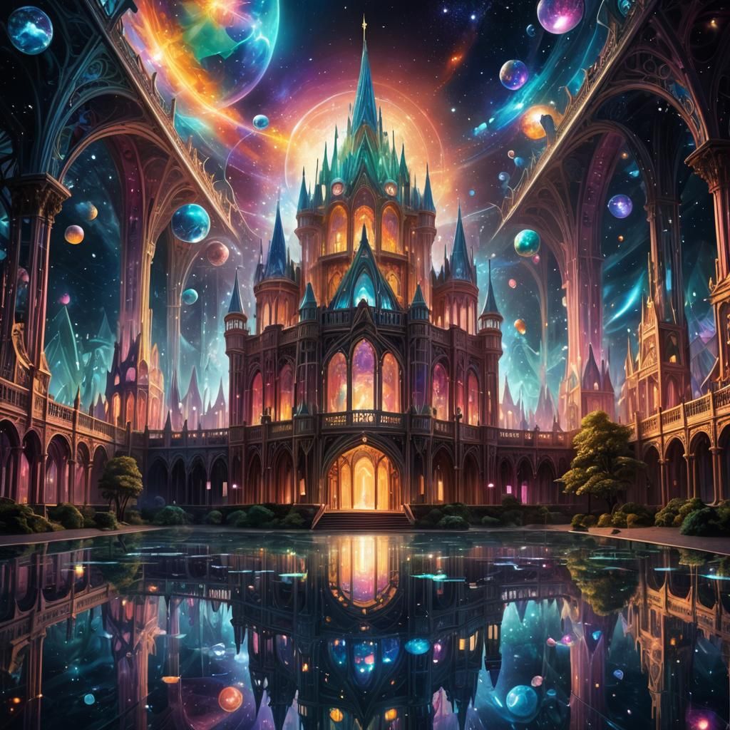 Dreamscape,   Fantasy crystal palace