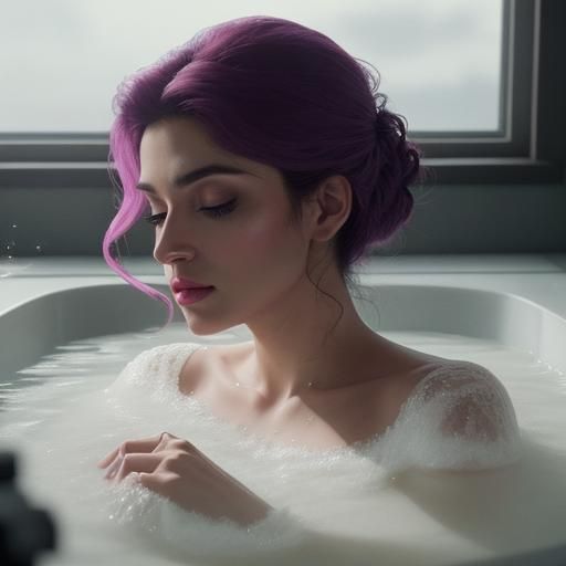 Cinematic Film Still: Veena Merida Asleep