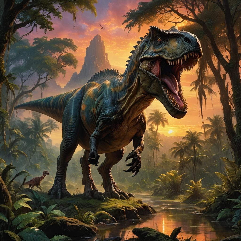 The Majestic Tyrannosaurus Rex