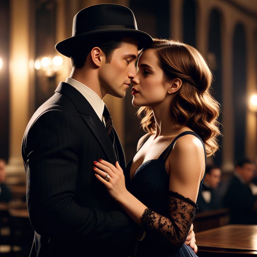 Film Noir: Detective and Femme Fatale Embrace