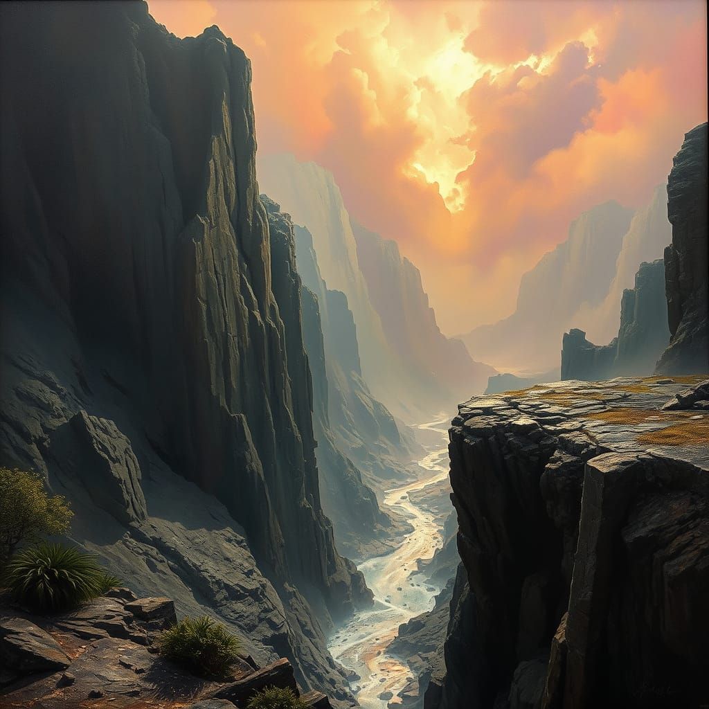 Greek Mythology's Abyssal Realm in Liminal Desolation