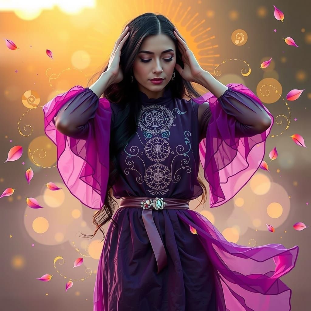 Mandalas Emerge in a Dreamy Spanish-Inspired Goddess