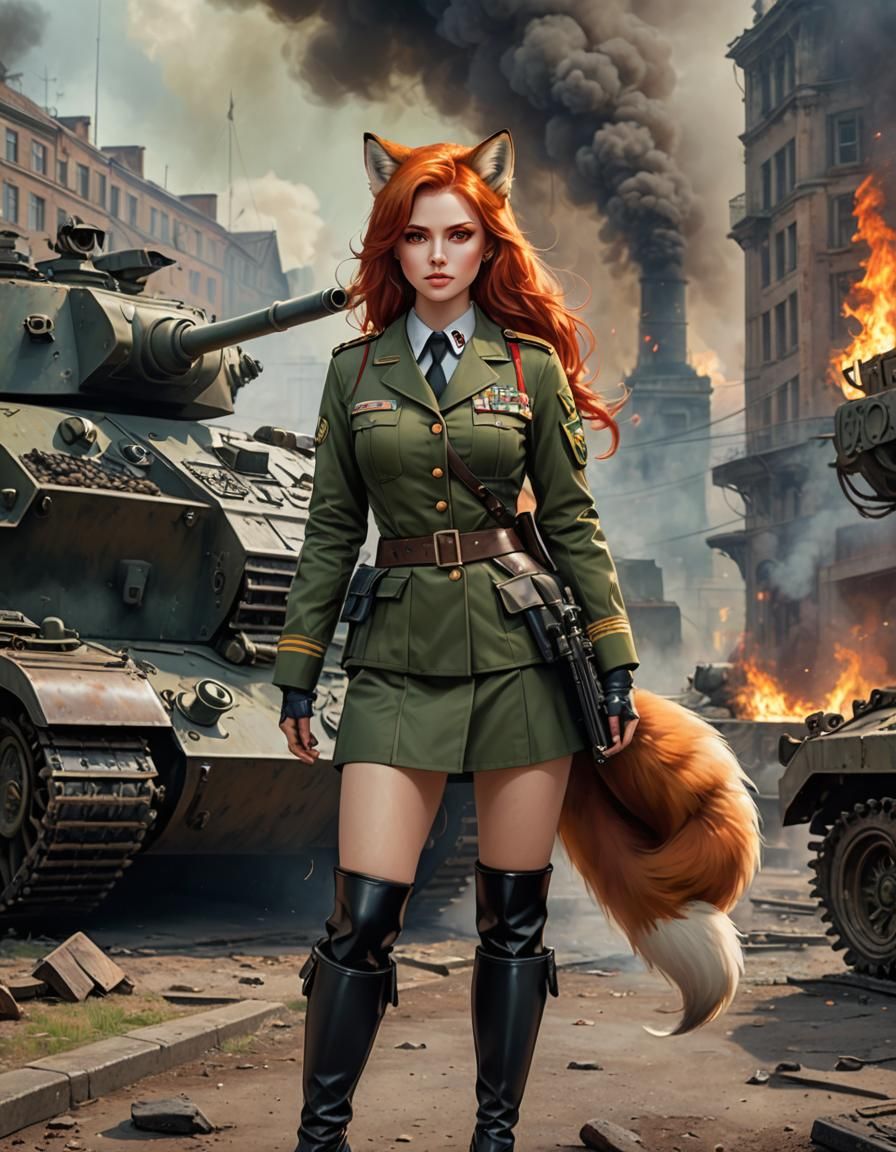 Kommandantin Kriegenfuchs : Hyperreal
