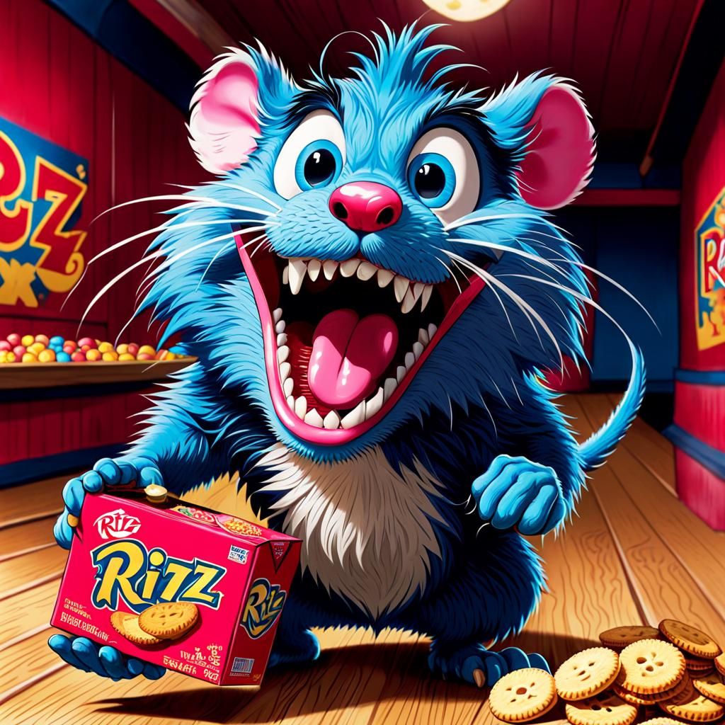 Ratfink Cartoon Feast in Bowling Alley