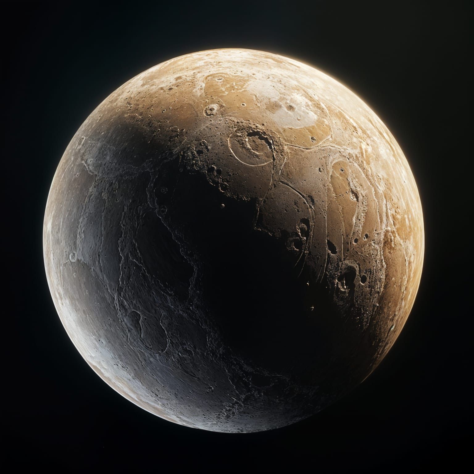 Hyperrealistic Pluto in Stunning Detail