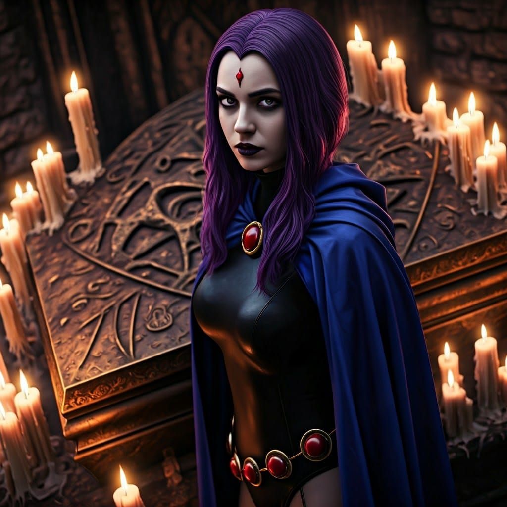 Gothic Shadow Queen Portraits in High Definition
