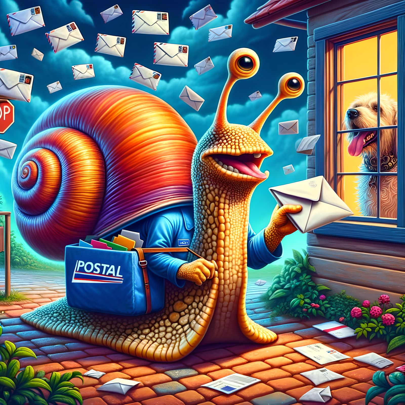 Snail Mail…dysphemism