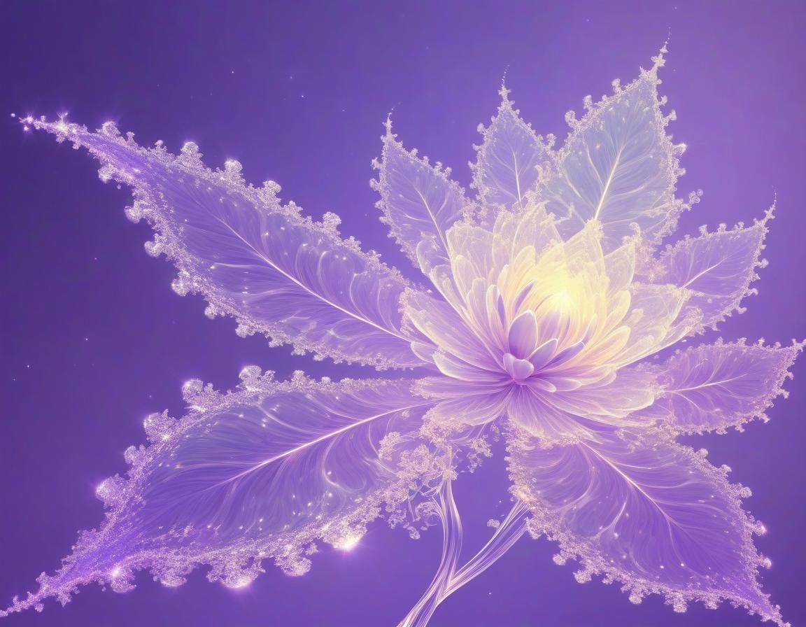 Ethereal Abstract Figure in Fantasycore Art