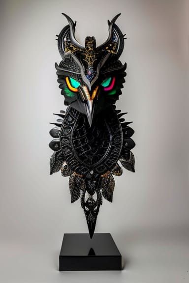 Viking in Dragonscale Armor with Crystal Skull