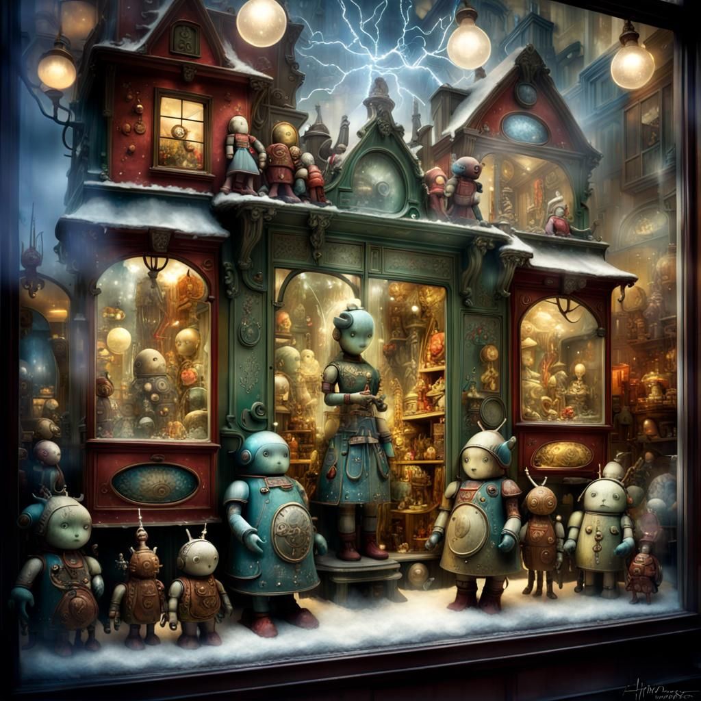 Toys Shop Window