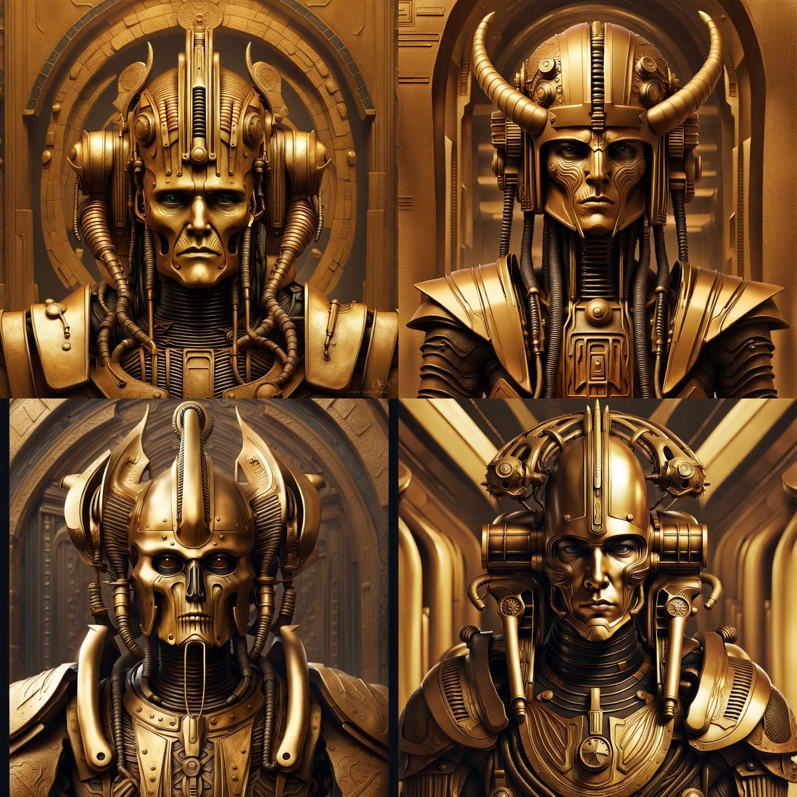 Dwemer Centurion in Biomechanical Style