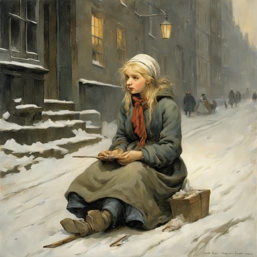 Winter's Grasp: A Moment of Desperate Hope