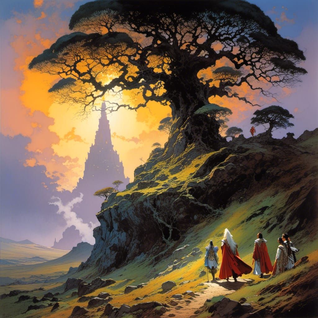 Enchanted Axe of Power Illustration