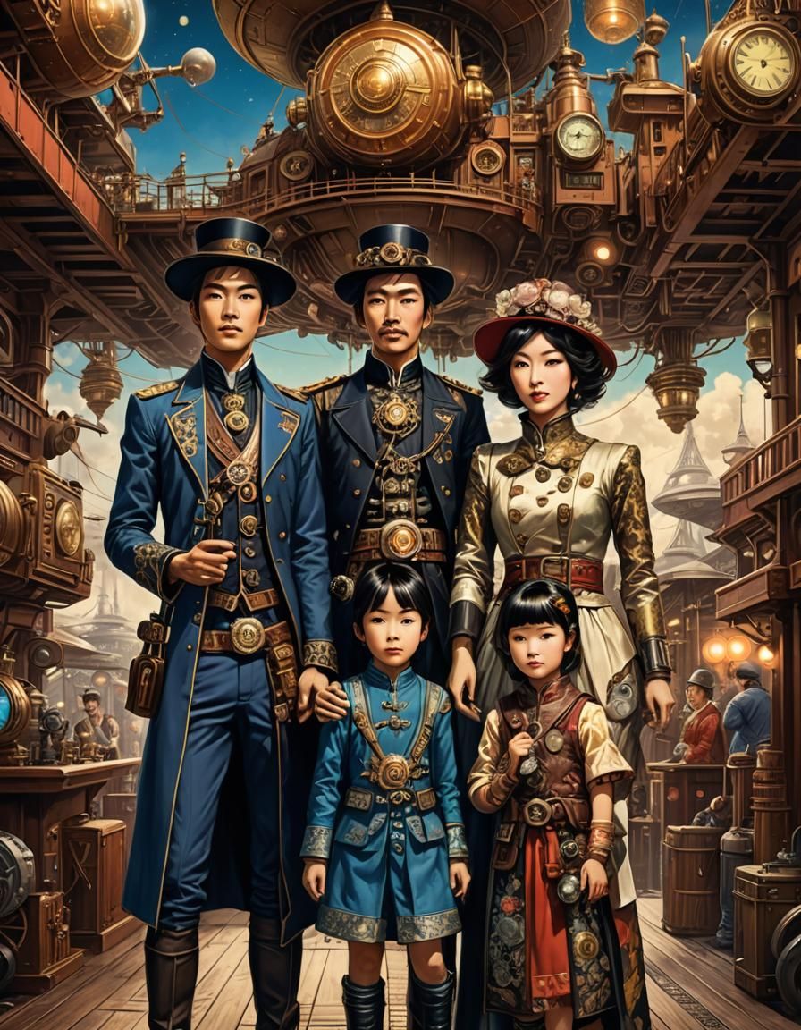 The Tanaka family in Nakashiyama: 1879