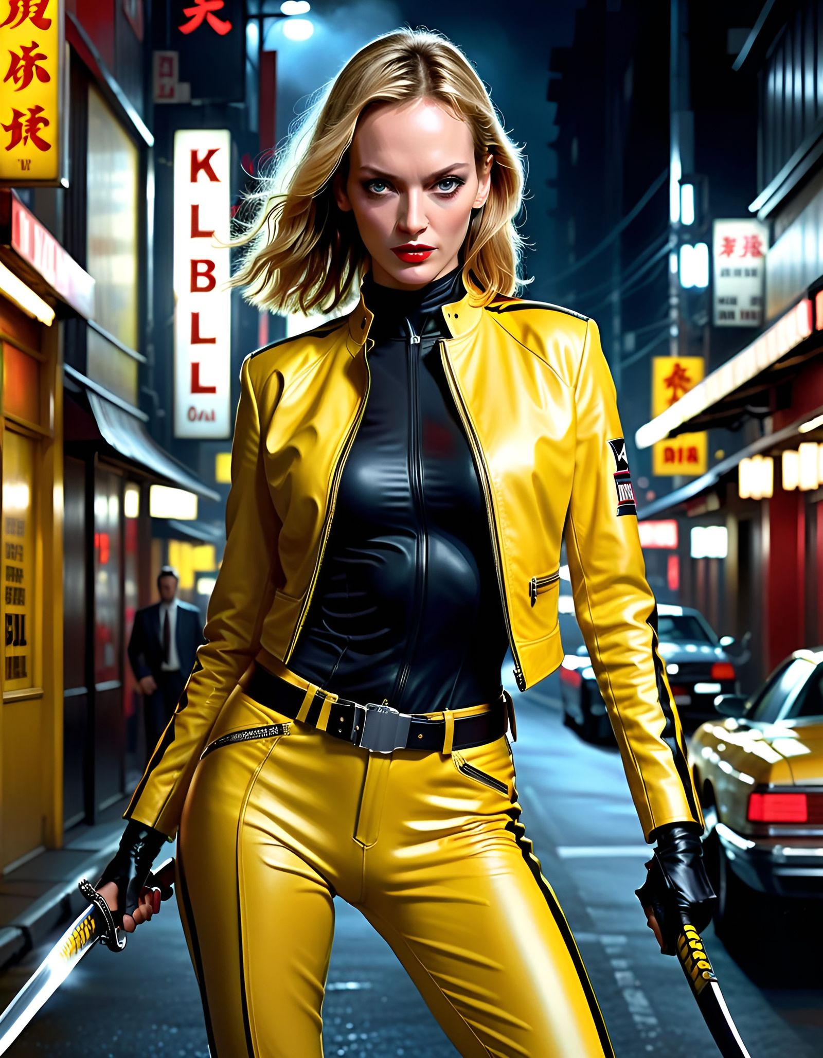 “Bang bang! My baby shot me down.” (Beatrix from Kill Bill)