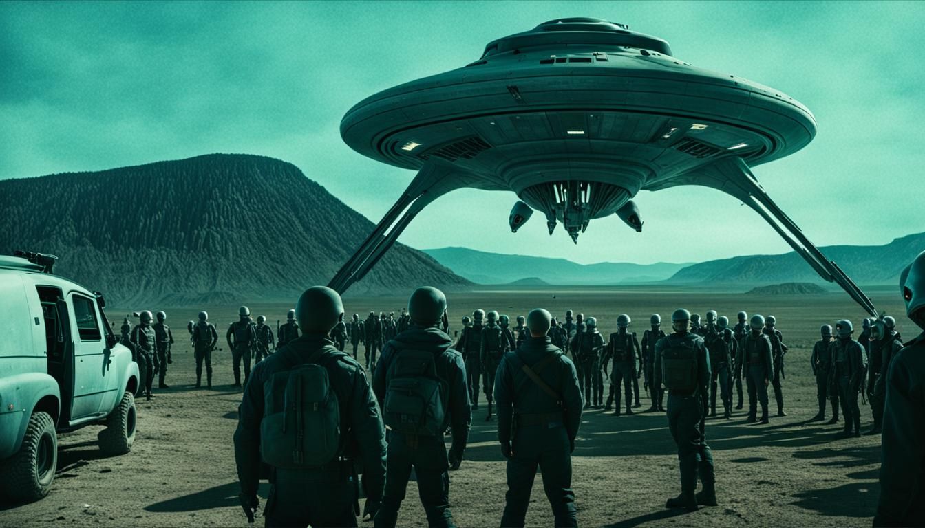 Aliens & Humans Mingle Shortly After First Contact