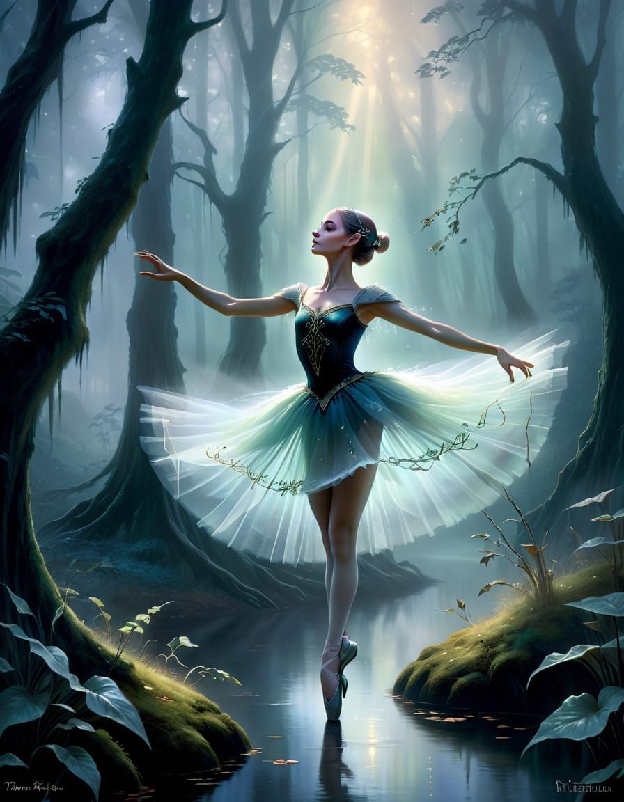 A masterpiece digital painting of a solemn gothic elven ball...